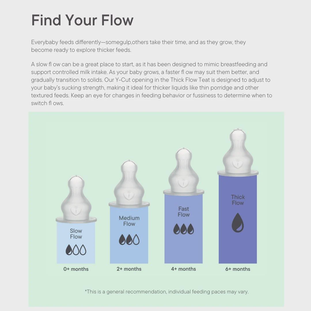 BIBS Slow Flow Baby Glass Bottle Complete Set - Blush - Image 12