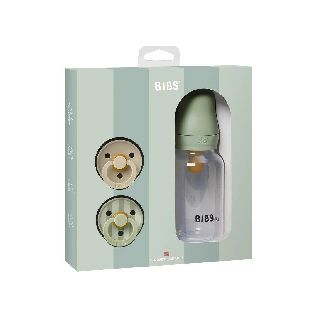 BIBS Gift Set Baby Sprinkle - Sage - Image 3