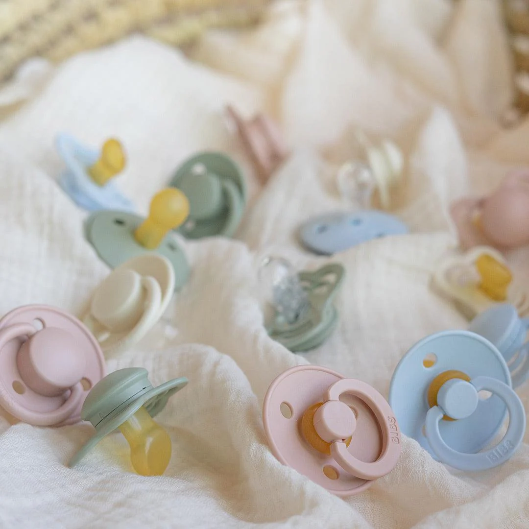 BIBS Try-It Mixed Pacifier Collection - Blush - 4 Pack - Image 3