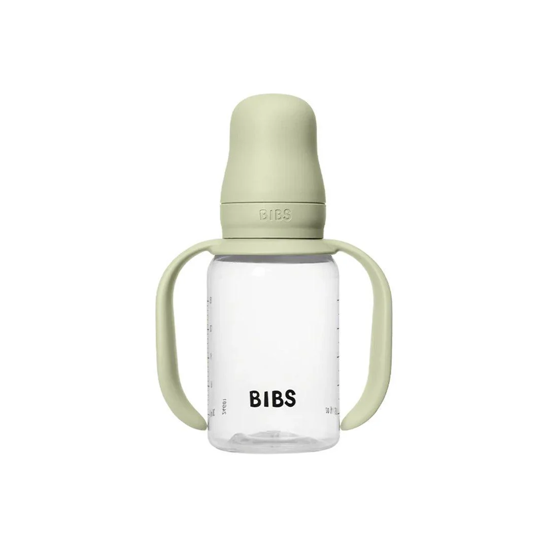 BIBS World Baby Sippy Bottle Spout Silicone 1 Pack 150ml - Sage - Image 4