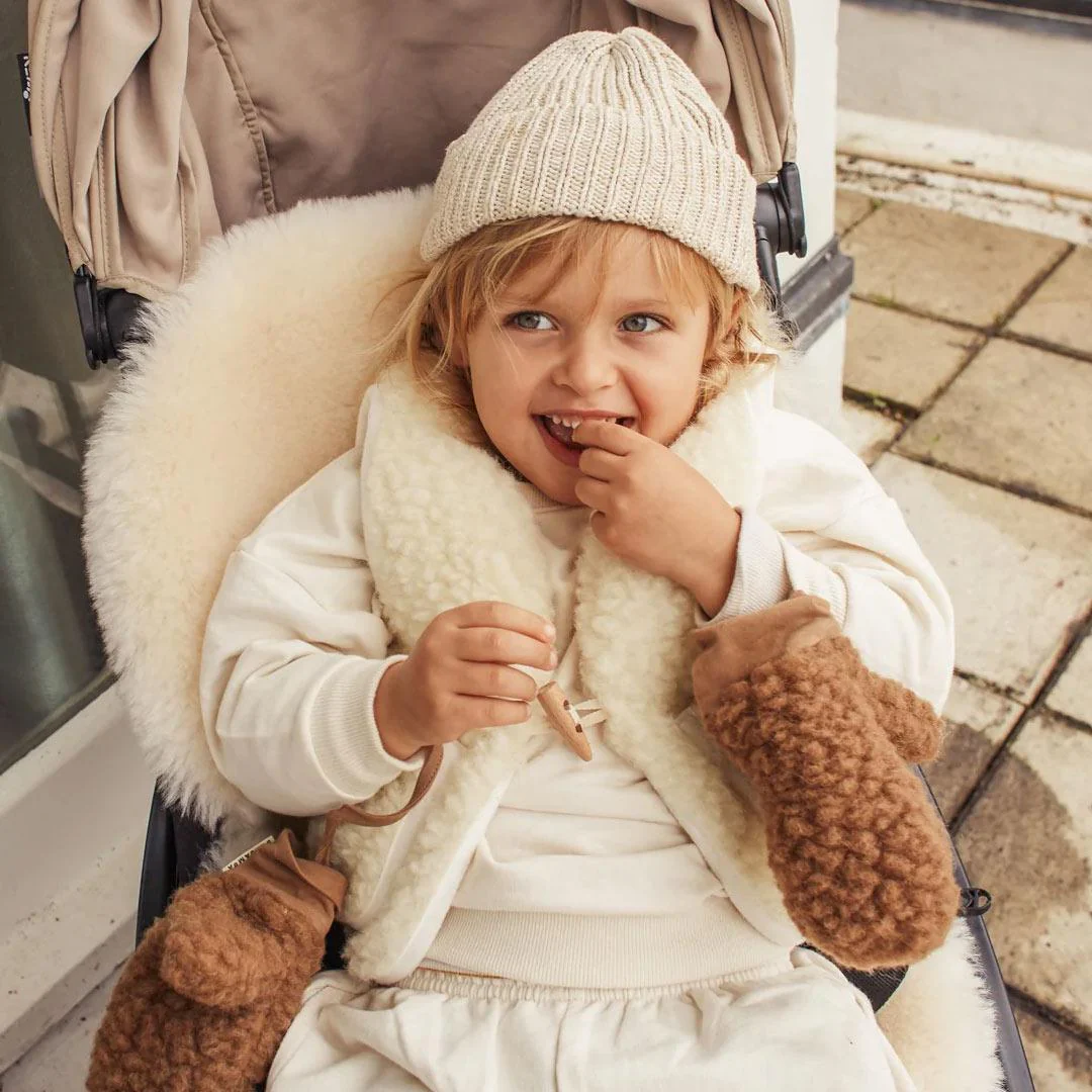 BINIBAMBA Baby Merino Mittens - Bruno - Image 3
