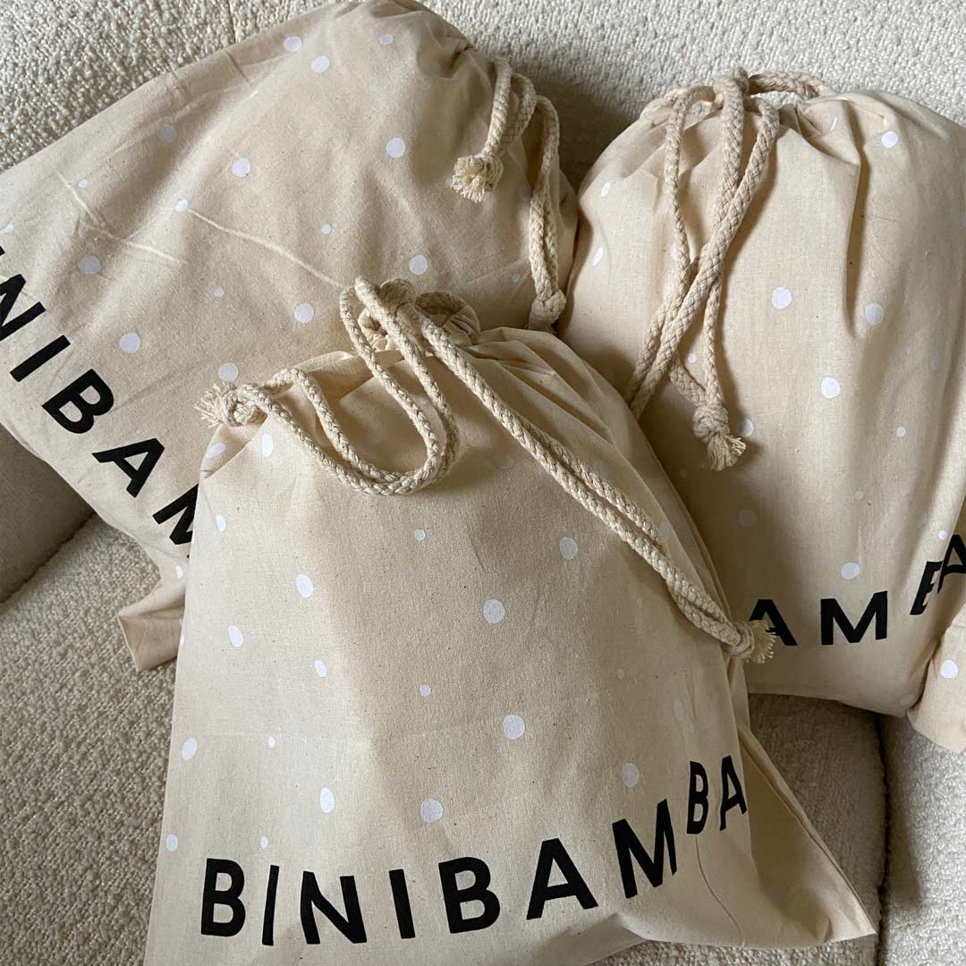 BINIBAMBA Baby Merino Mittens - Milk - Image 4