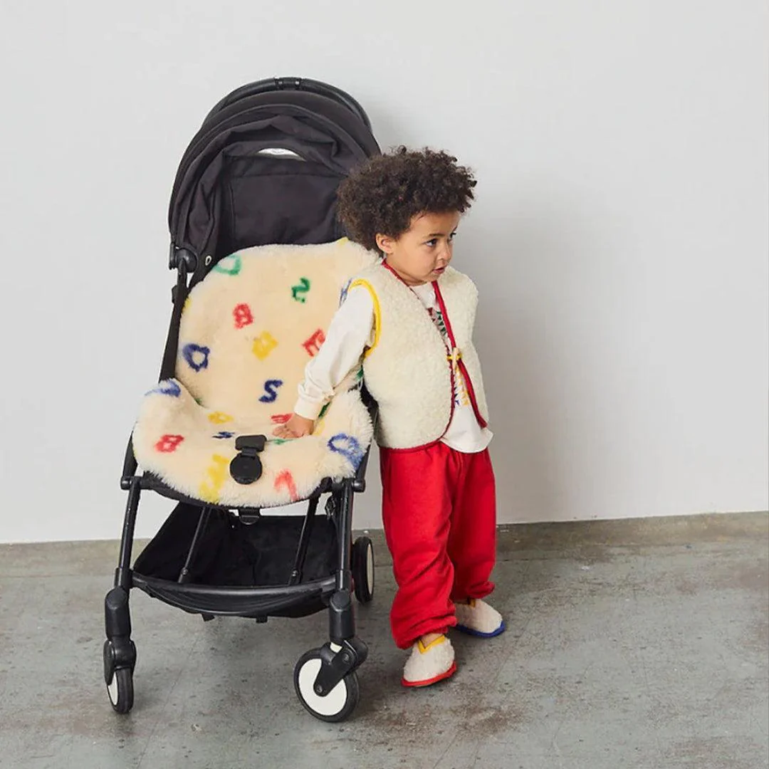 BINIBAMBA BOBO Letterland Snuggler - Milk - Image 7