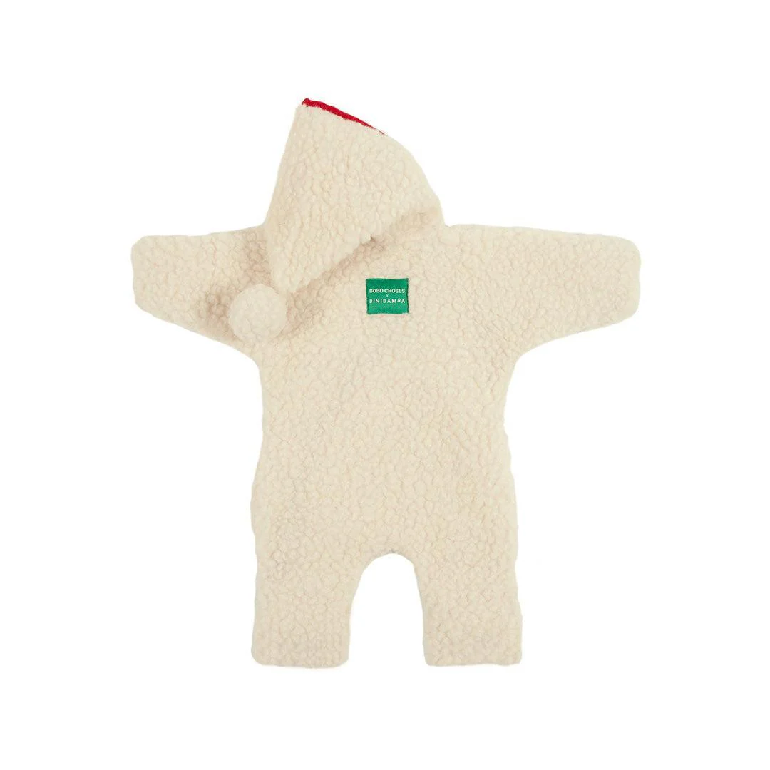 BINIBAMBA BOBO X BINI Merino Snugglesuit - Milk - Image 9
