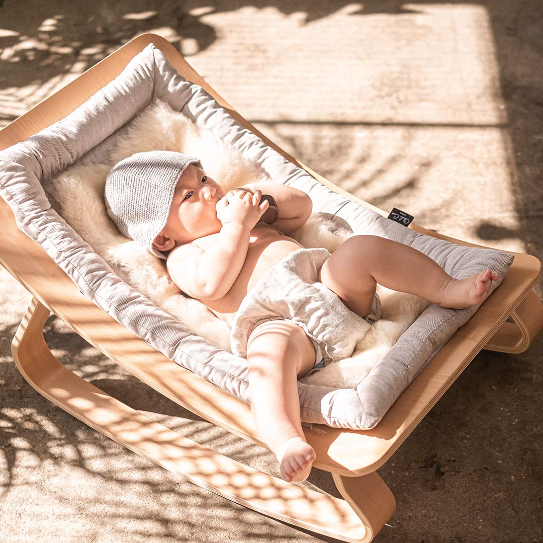 BINIBAMBA + Charlie Crane Merino Sheepskin LEVO Rocker Liner - Image 4