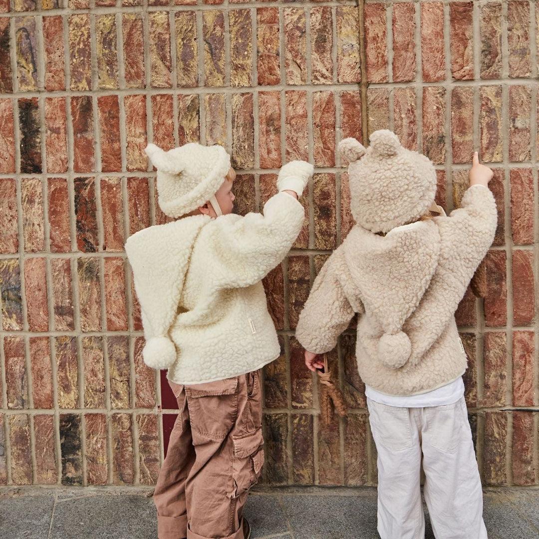 BINIBAMBA Merino Snugglejacket - Milk - Image 6
