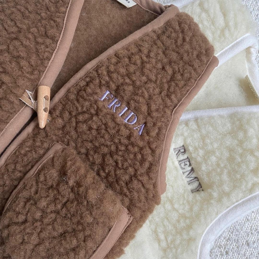 BINIBAMBA Merino Snugglevest - Milk - Image 6