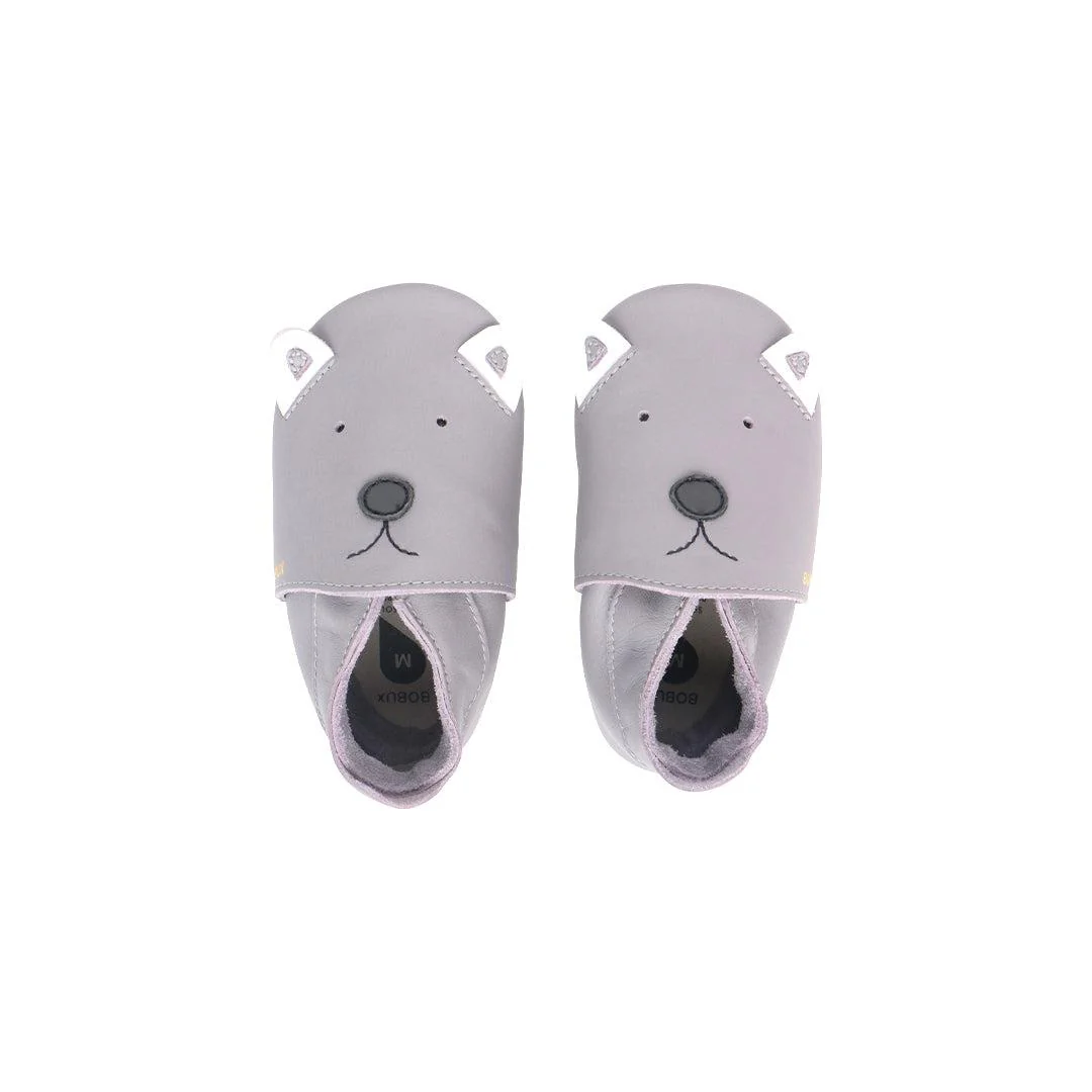 Bobux Soft Sole Woof - Gull Grey - Image 6