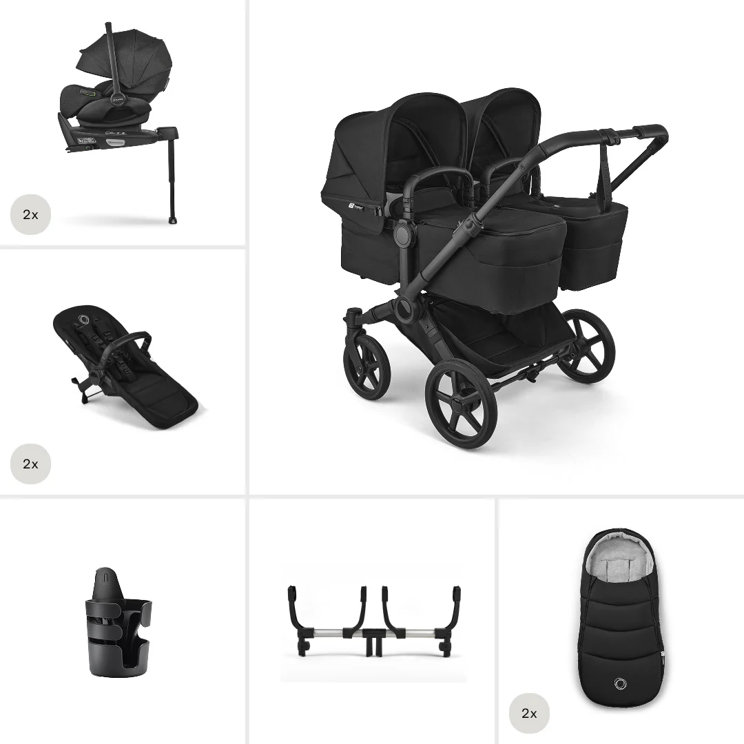 Bugaboo Donkey 6 Twin Ultimate Newborn Bundle - Image 5