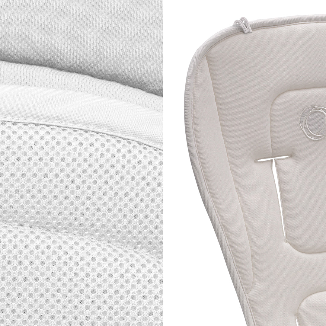 Bugaboo Dual Comfort Seat Liner - Fresh White - Image 3