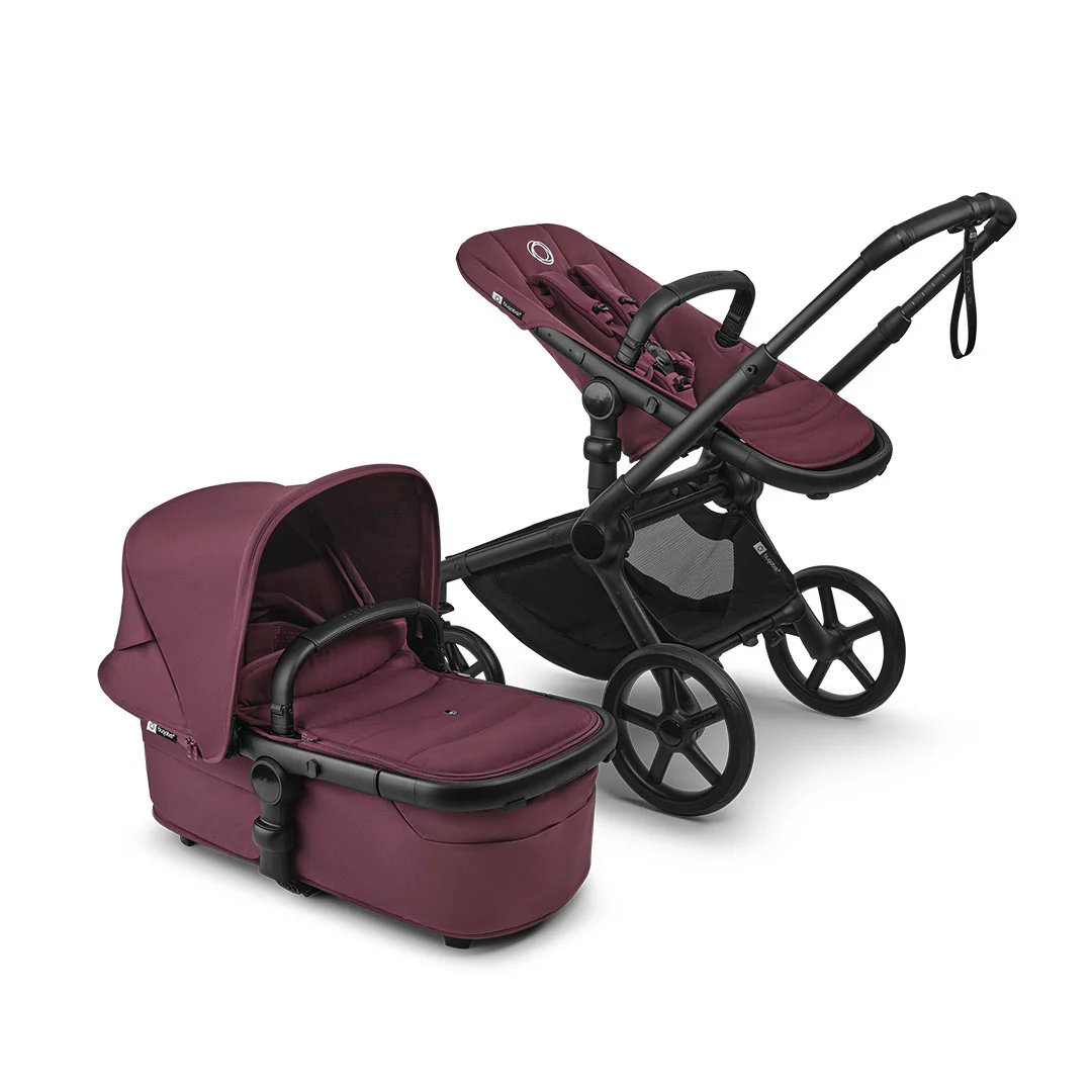Bugaboo Fox 5 Renew Complete Pushchair - Dark Cherry - Image 8