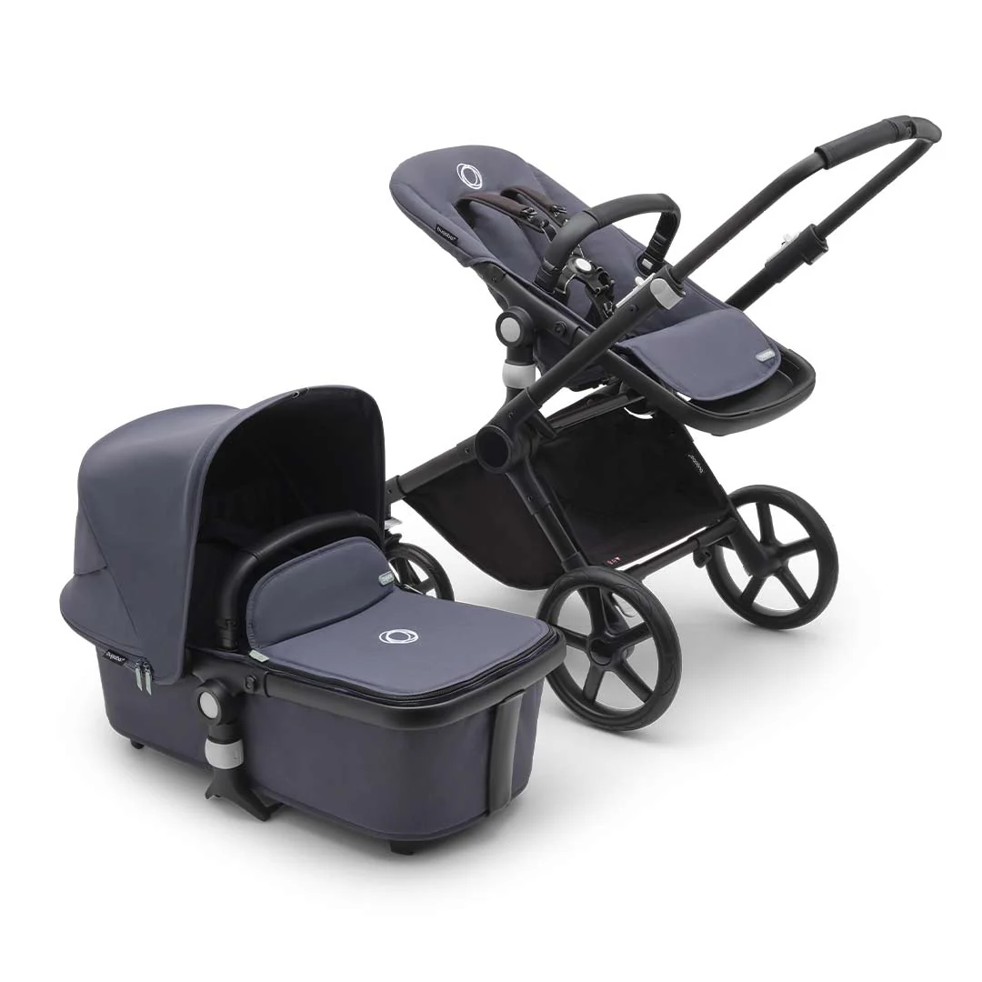 Bugaboo Fox Cub Complete Pushchair - Stormy Blue - Image 11