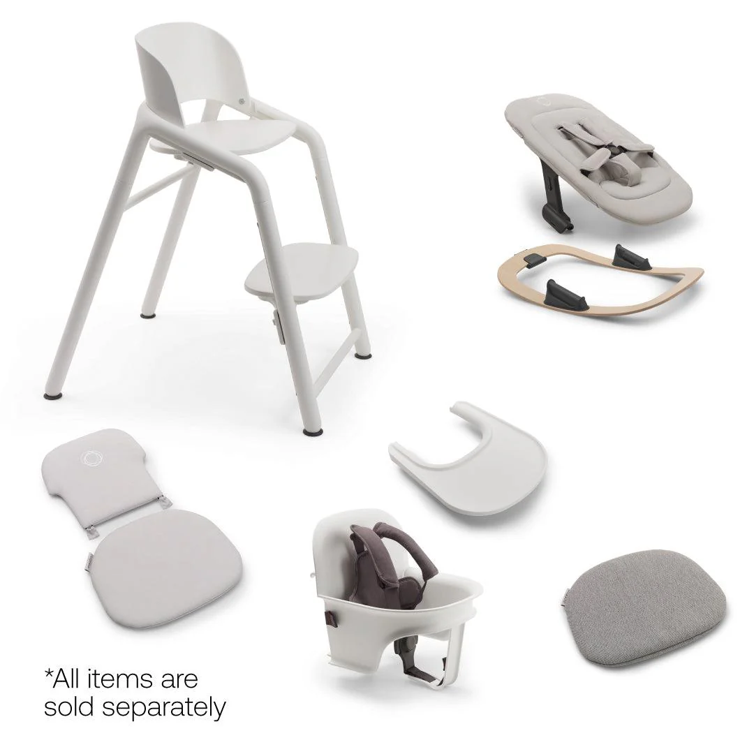 Bugaboo Giraffe Highchair - White/White - Image 7