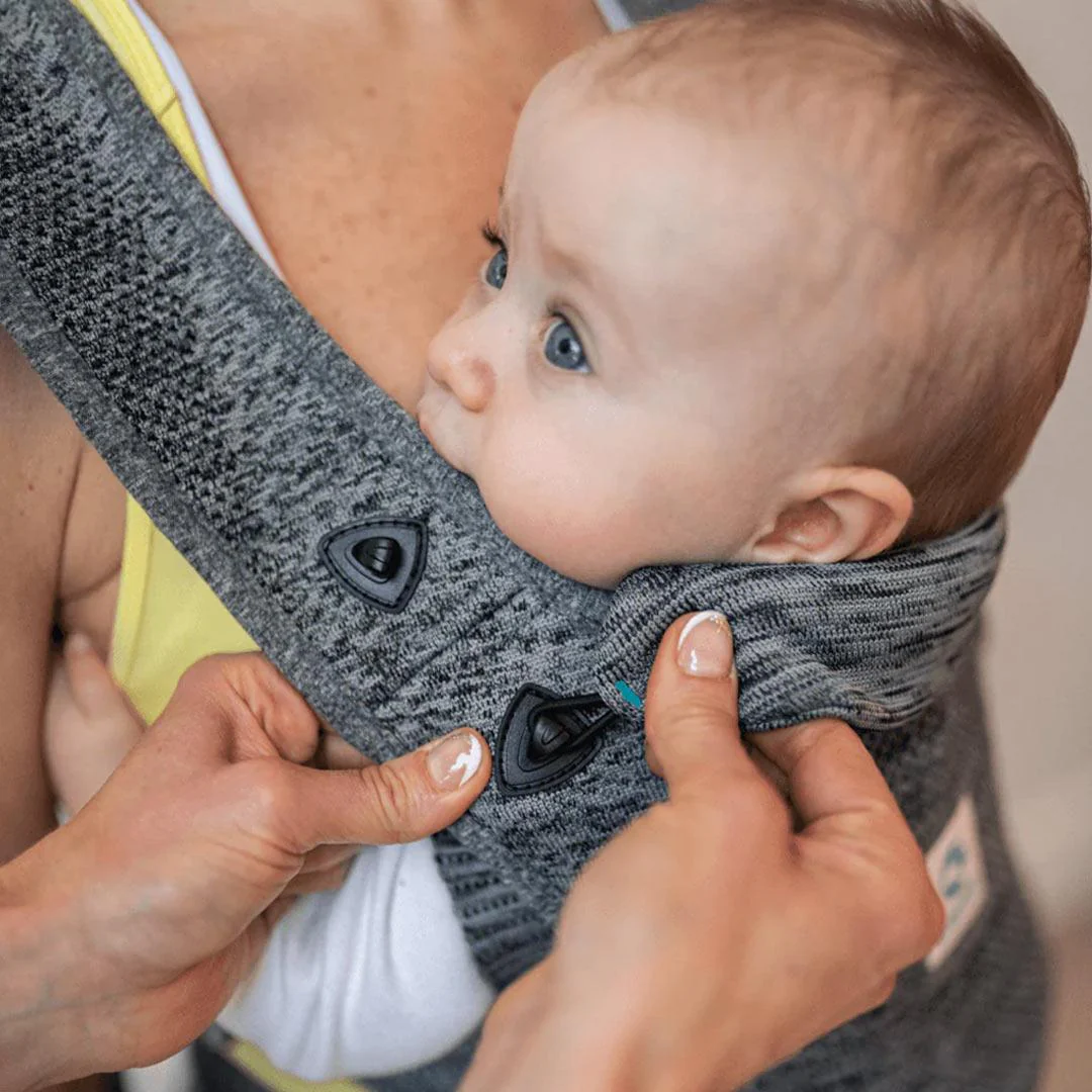 Carifit+ Baby Carrier - Cool Grey - Image 5