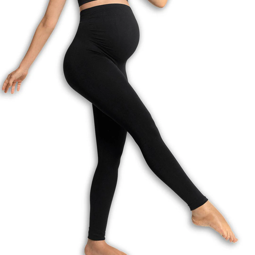 Carriwell Maternity Support Leggings - Black - Image 3