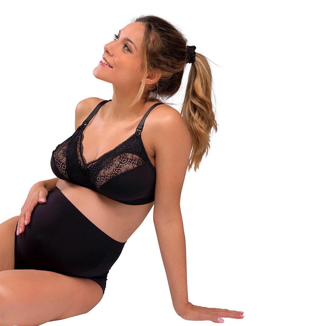 Carriwell Soft As Silk Nursing Bra - Black - Image 4