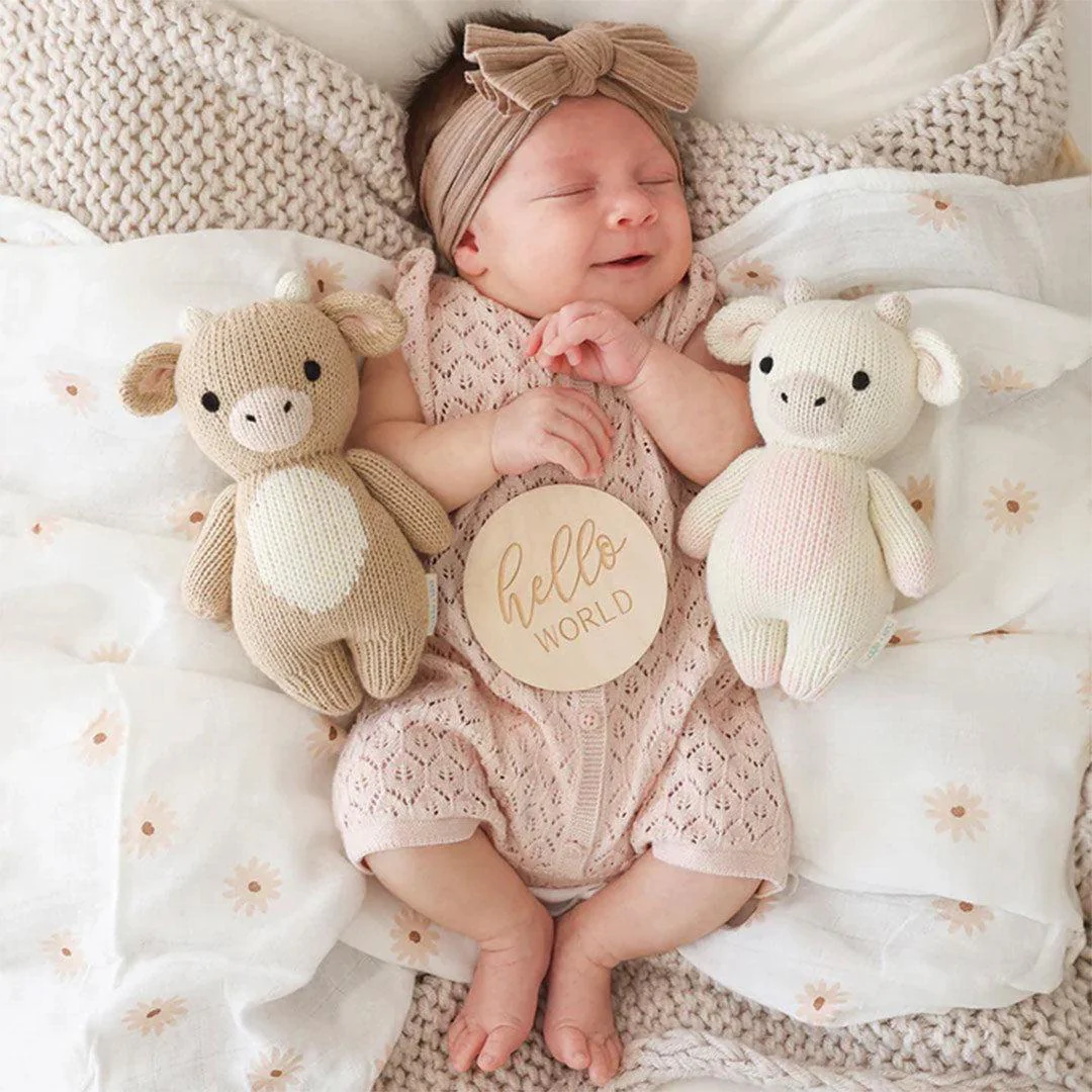 Cuddle + Kind Baby Animal - Baby Cow - Jersey - Image 2