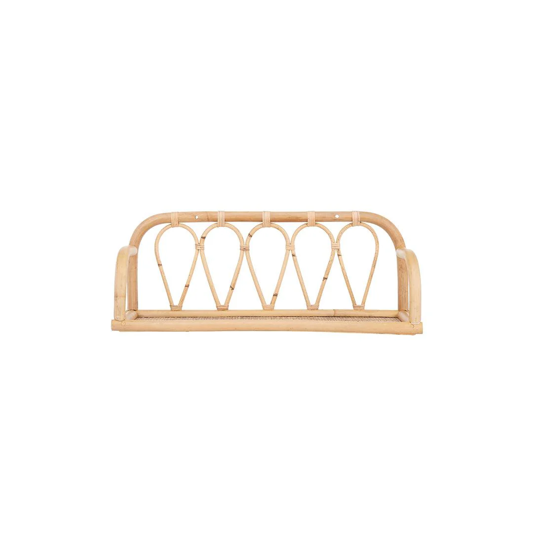CuddleCo Aria Shelf - Rattan