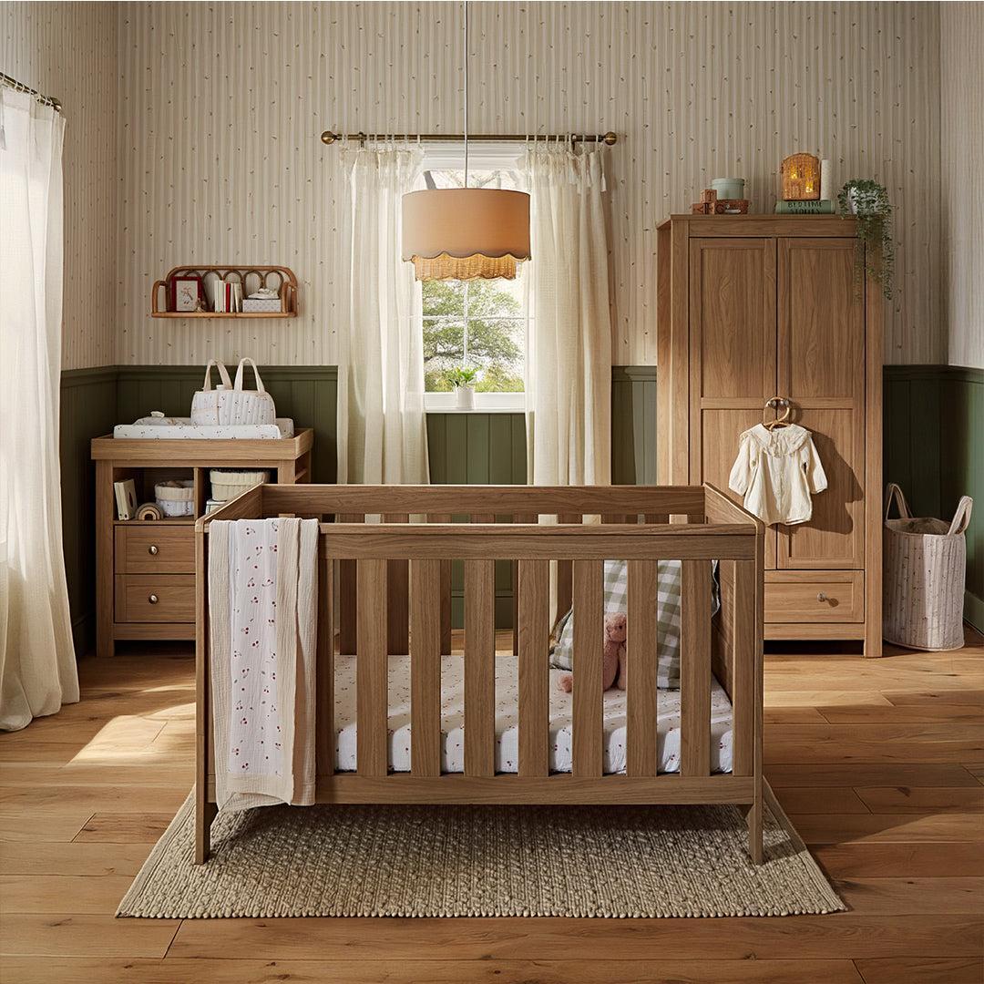 CuddleCo Burford 3pc Set - Oak - Image 2