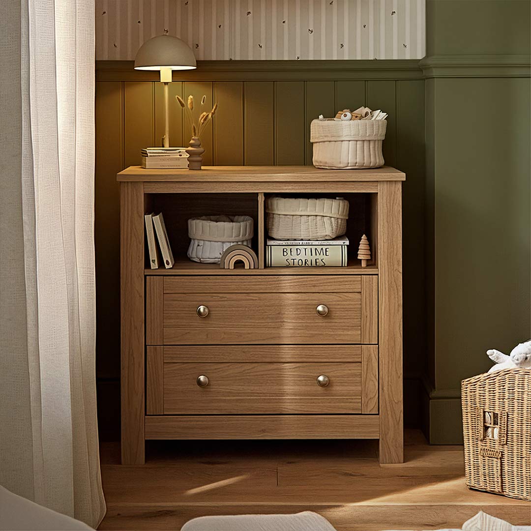 CuddleCo Burford Dresser Changer - Oak - Image 4