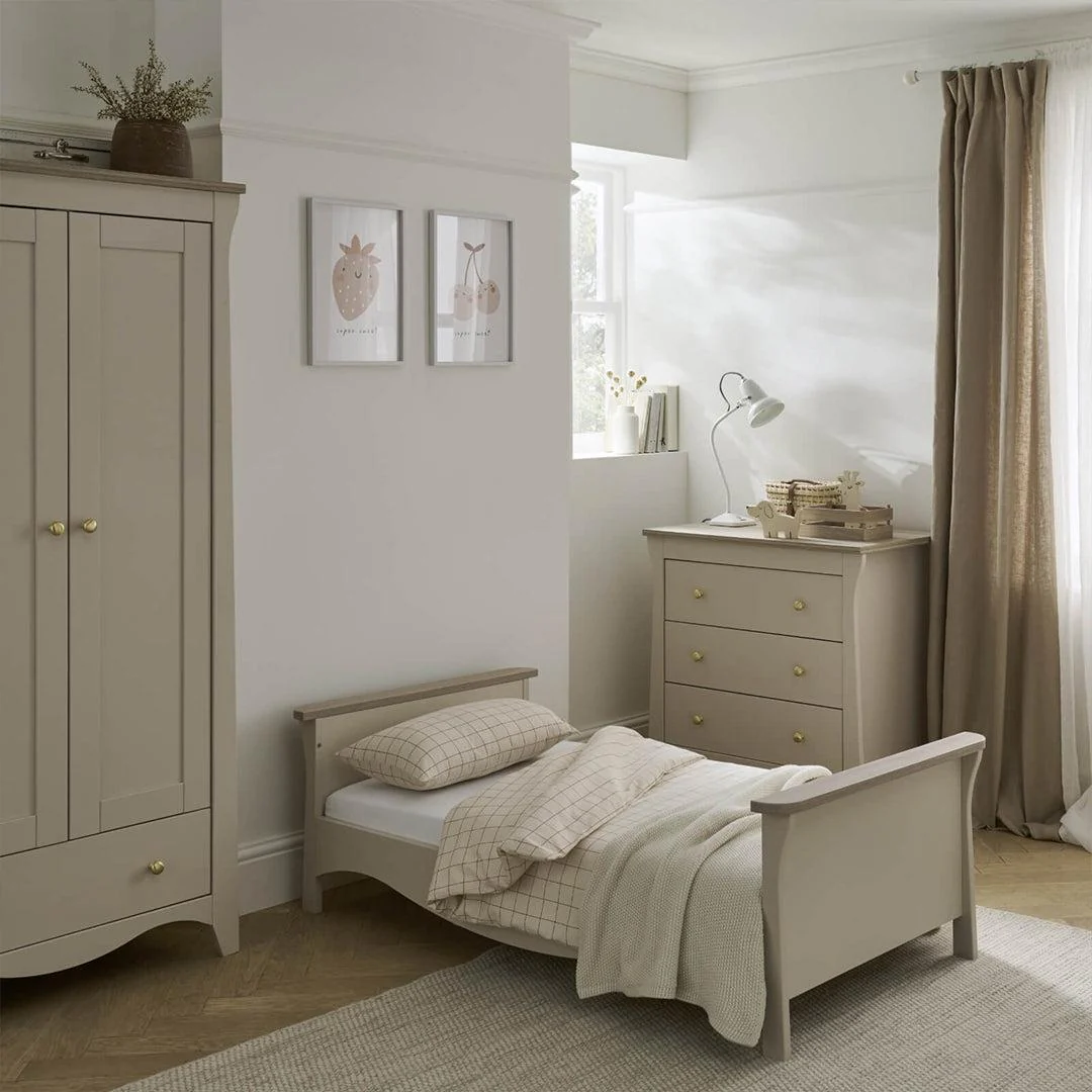 CuddleCo Clara Cot Bed - Cashmere - Image 4