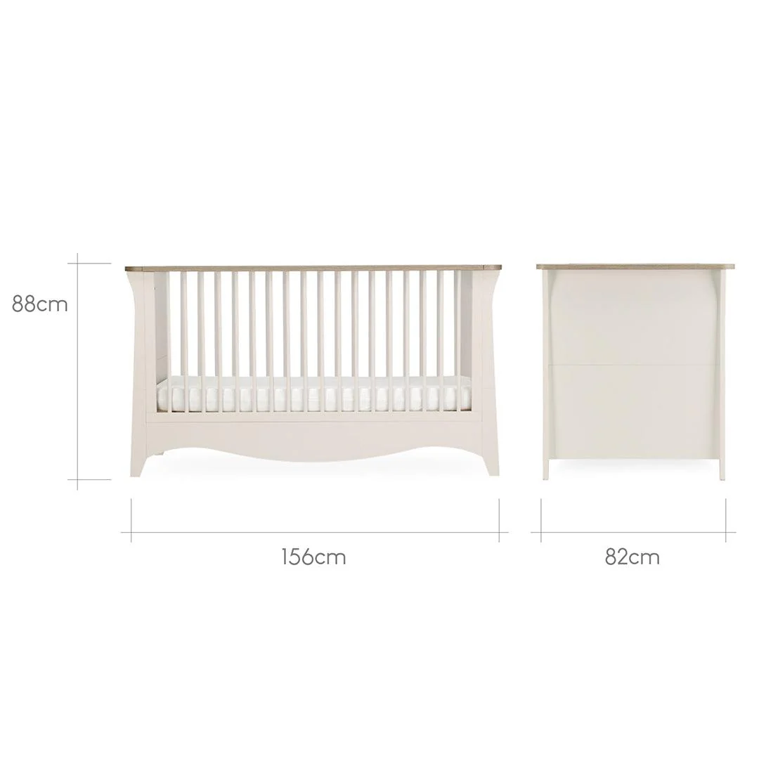 CuddleCo Clara Cot Bed - Cashmere - Image 9