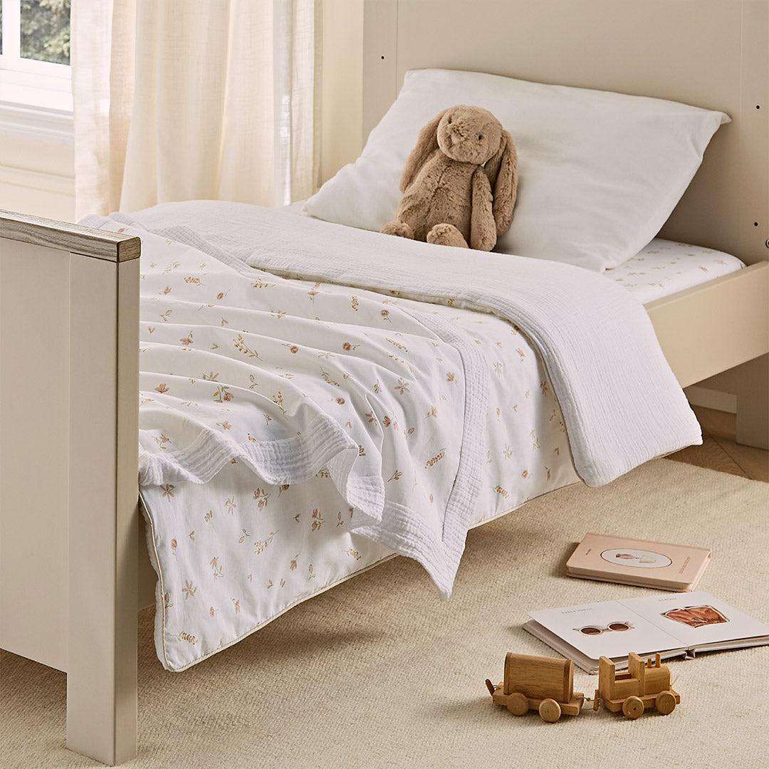 CuddleCo Cot Bed Quilt - Cashmere Meadow - Image 3