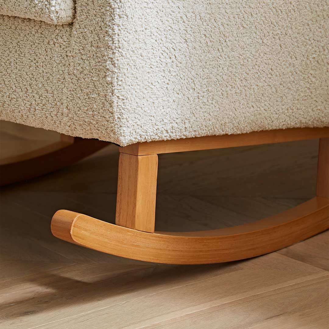 CuddleCo Etta Cuddle Chair - Boucle Mushroom - Image 5