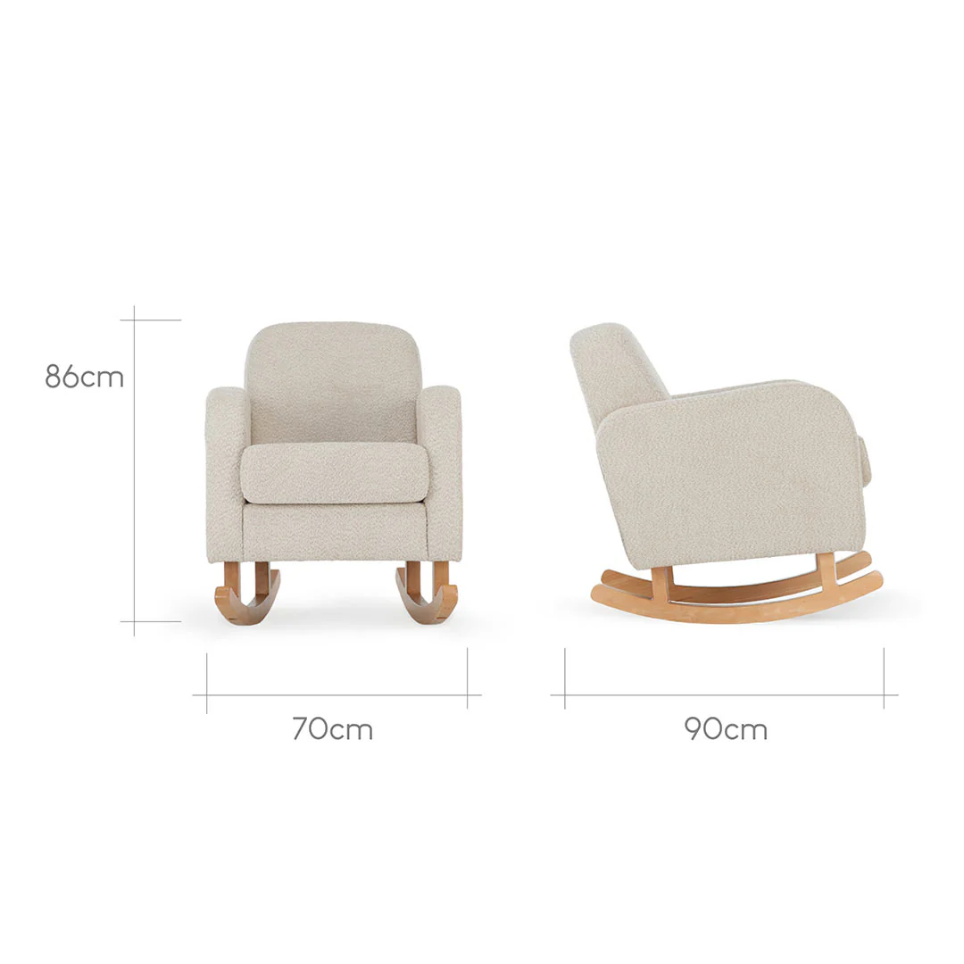 CuddleCo Etta Nursing Chair - Sand - Image 8