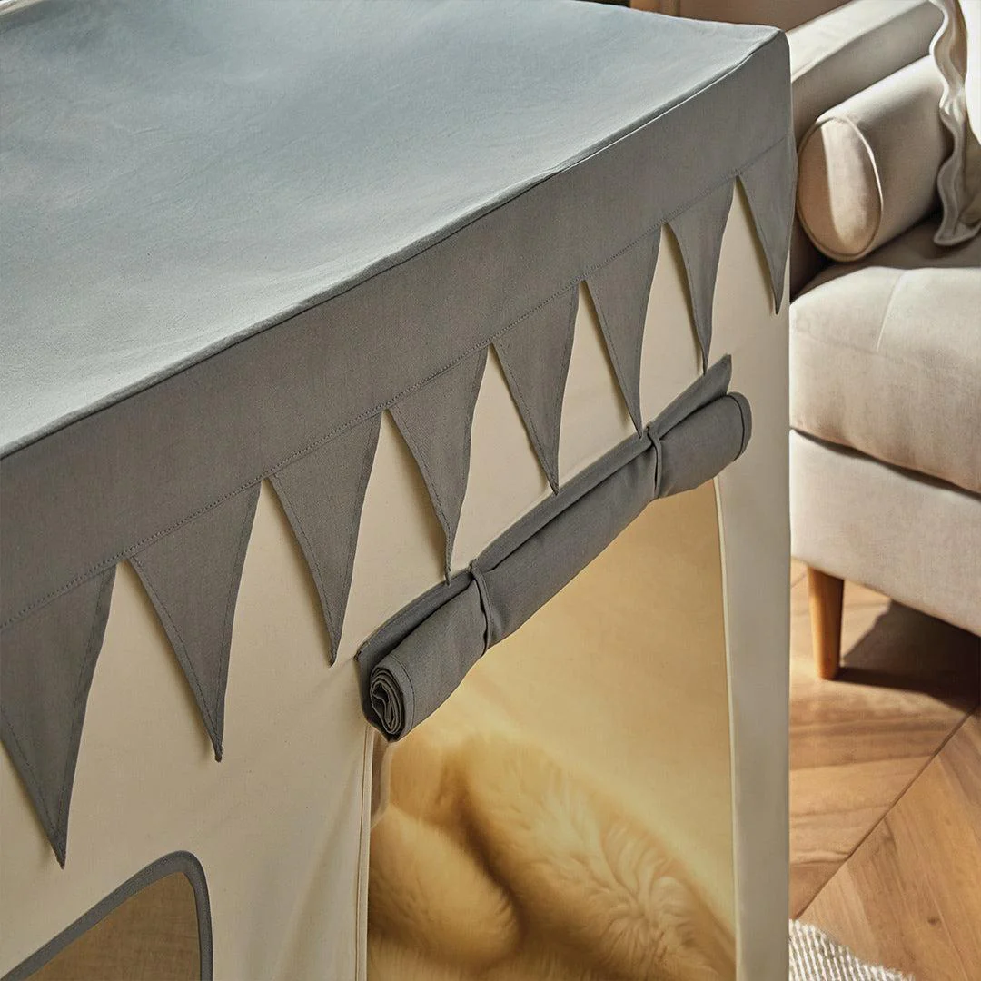 CuddleCo Play House with Bunting - Sea Salt - Image 4
