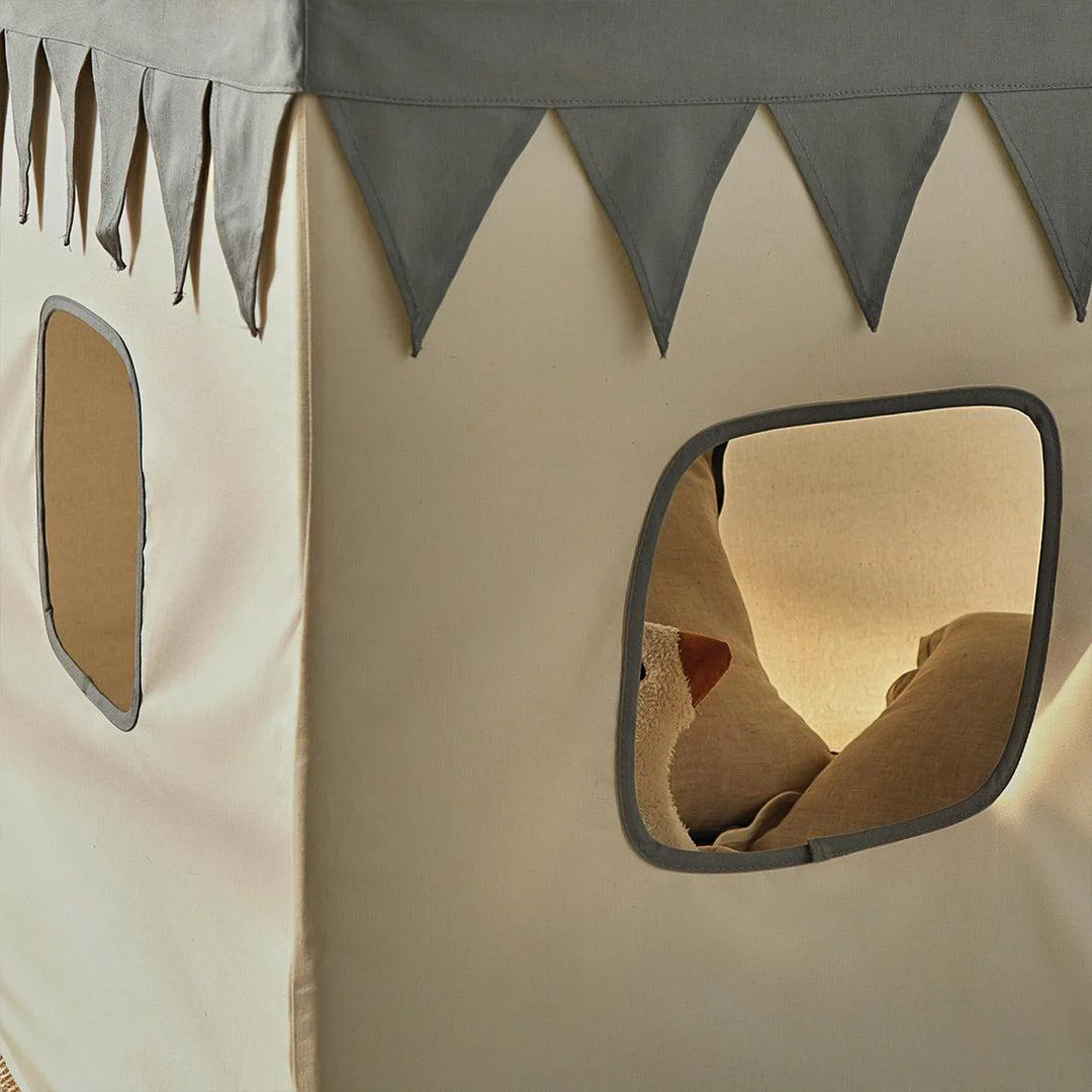 CuddleCo Play House with Bunting - Sea Salt - Image 5
