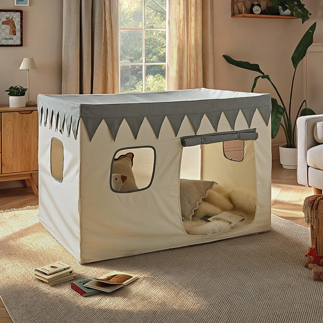 CuddleCo Play House with Bunting - Sea Salt - Image 6
