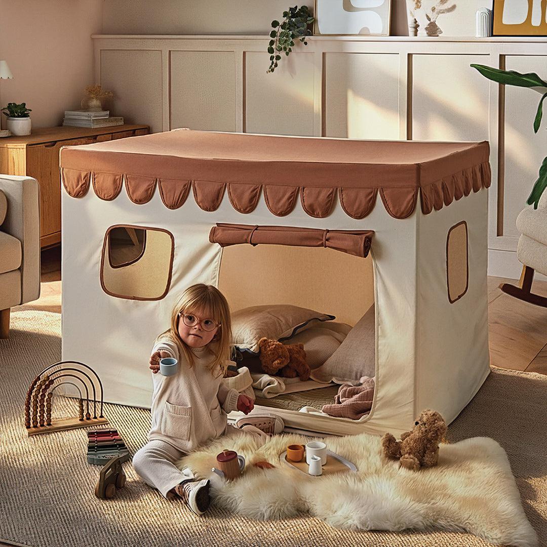 CuddleCo Play House with Scalloped Bunting - Tuscany - Image 3