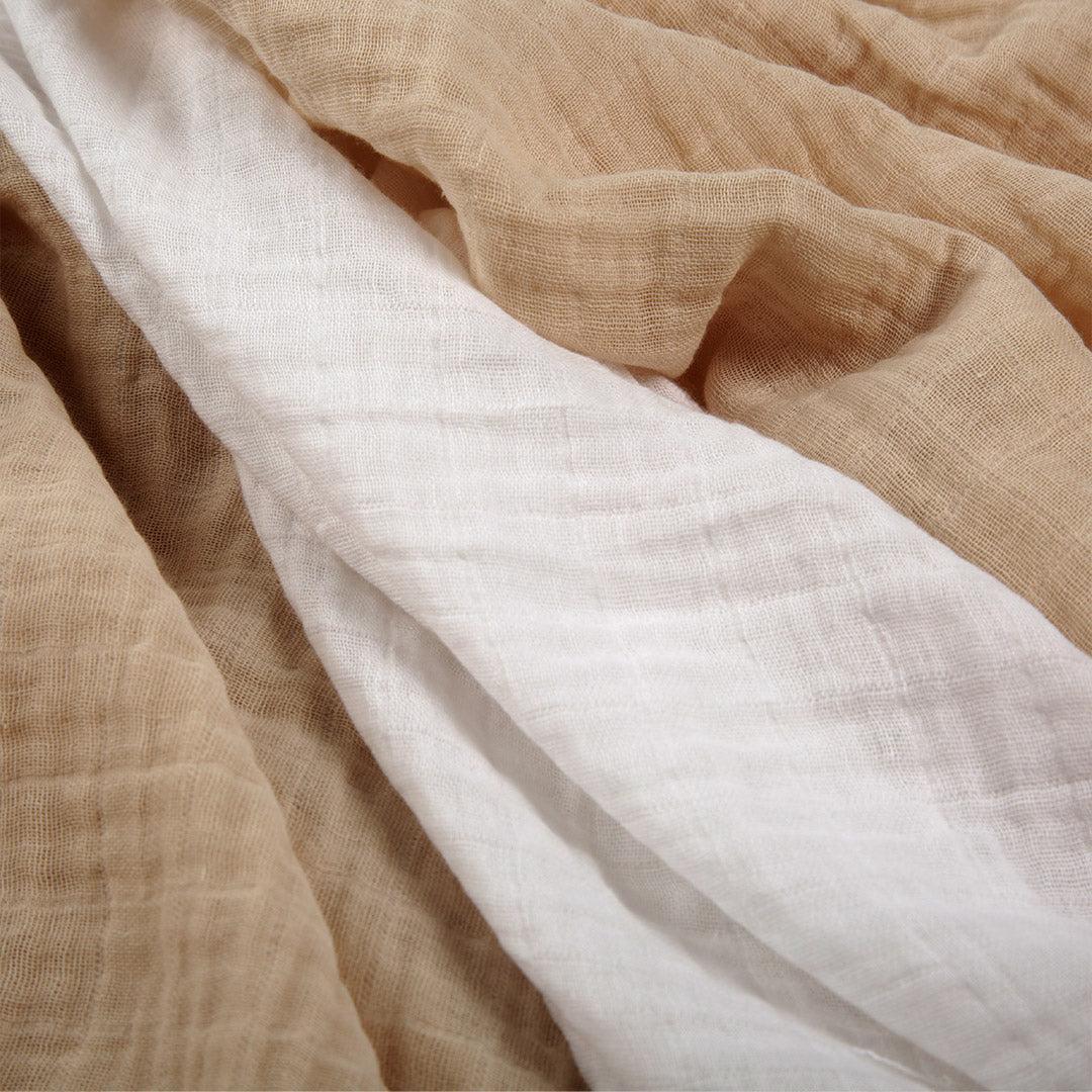 CuddleCo Universal Crib/ Co Sleeper Bedding Set - Cashmere Waffle - Image 4