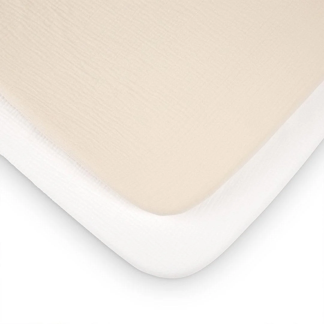CuddleCo Universal Crib/ Co Sleeper Sheets 2pk - Cashmere Waffle