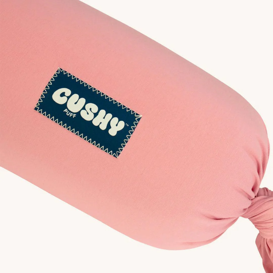 Cushy Puff Pregnancy Pillow - Tickle Me Pink - Image 5