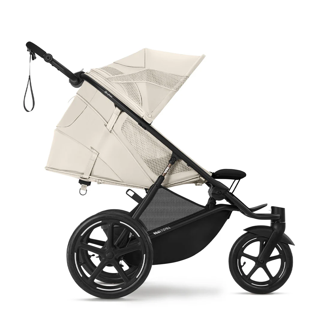 CYBEX Avi Spin Stroller - Seashell Beige - Image 16