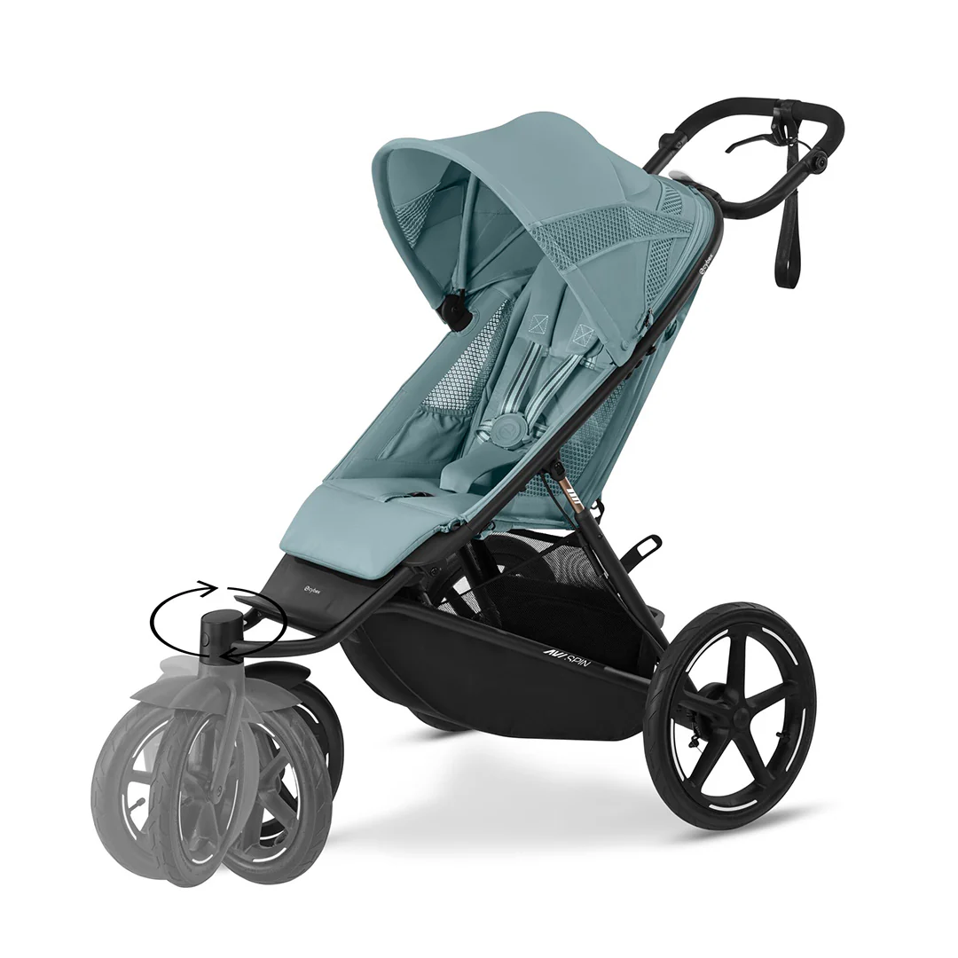 CYBEX Avi Spin Stroller - Stormy Blue - Image 17