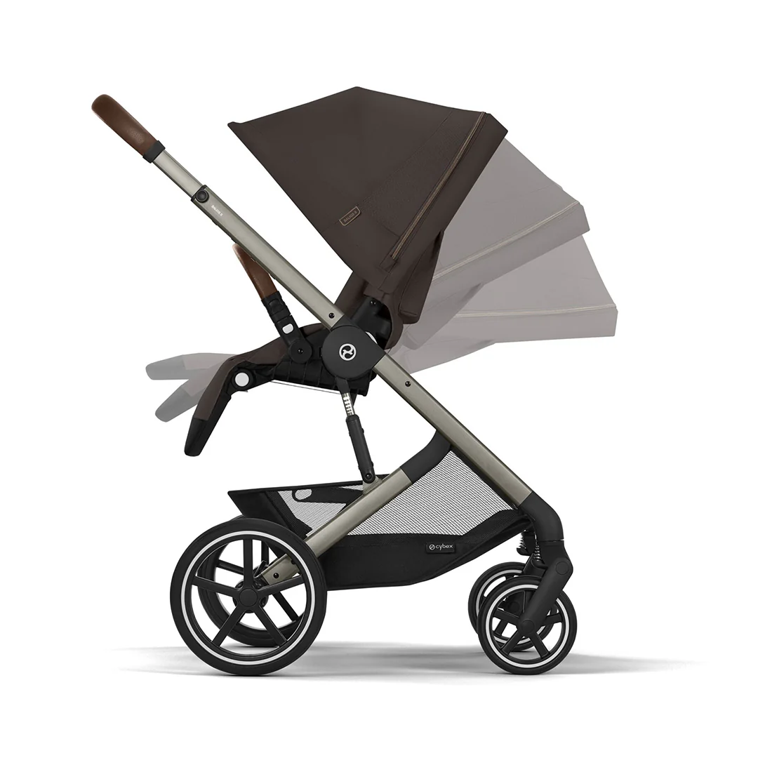 Cybex Balios S Lux Pushchair - Chocolate Brown - Image 9