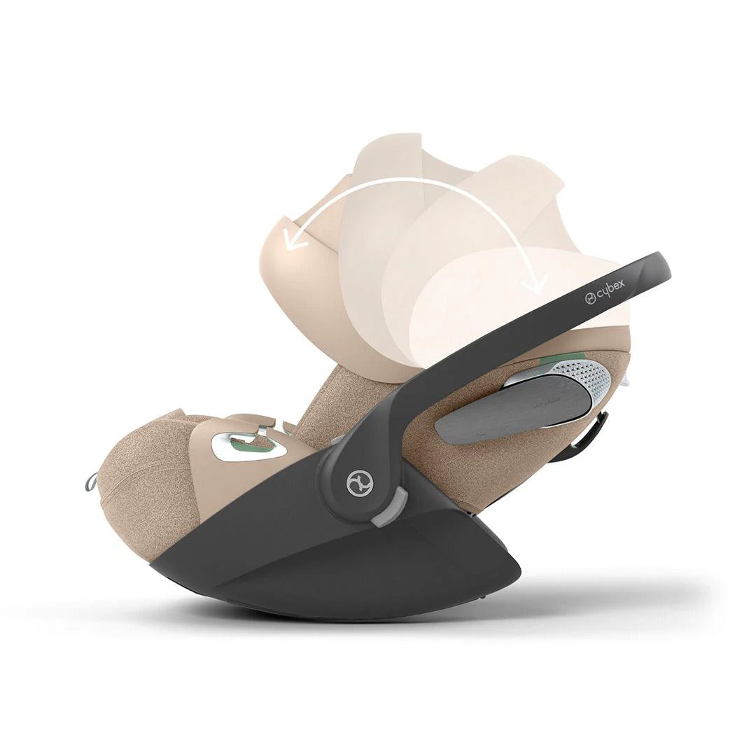 CYBEX Cloud T i-Size Plus Car Seat - Cozy Beige - Image 11