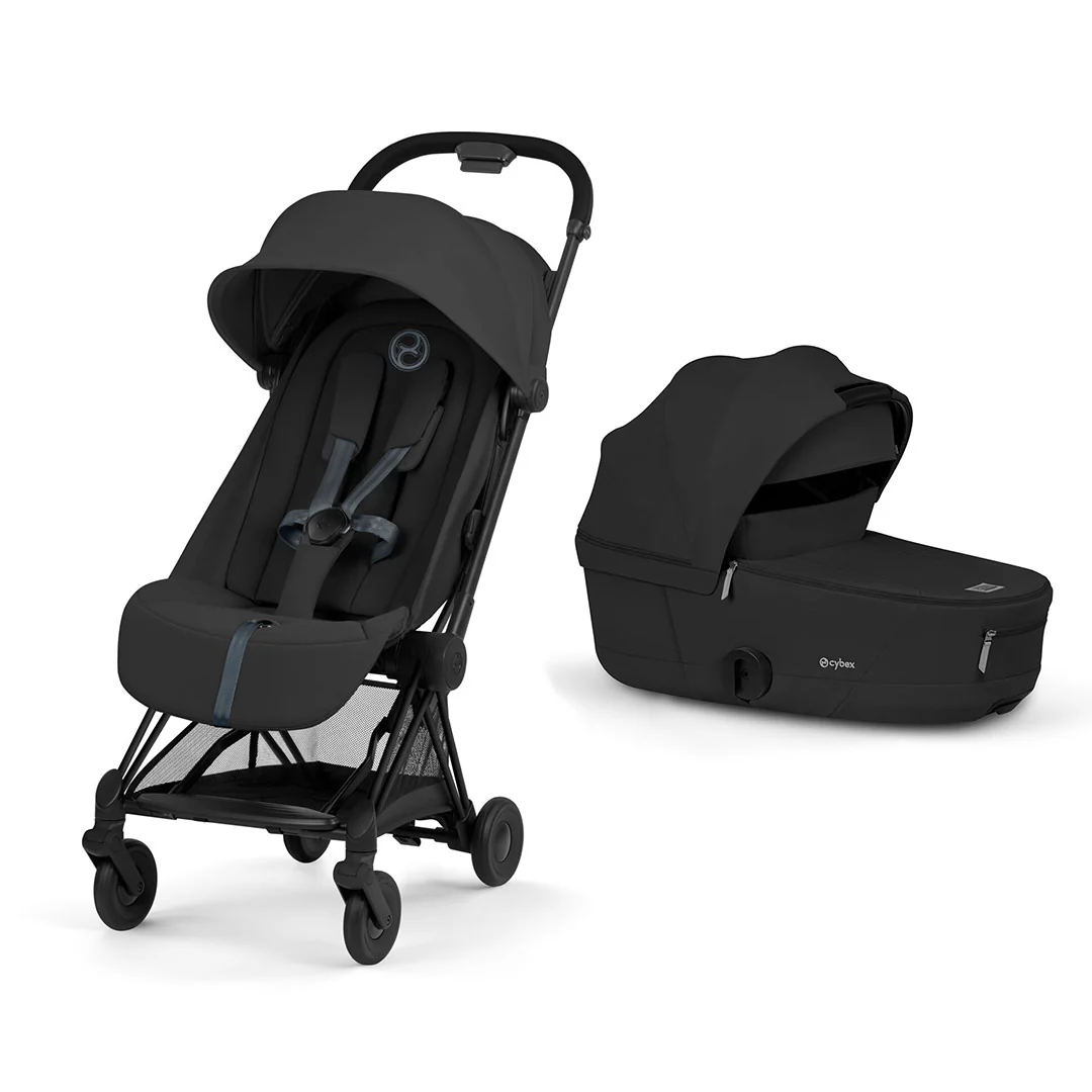 CYBEX Coya Comfort Compact Stroller - Sepia Black/Black - Image 7