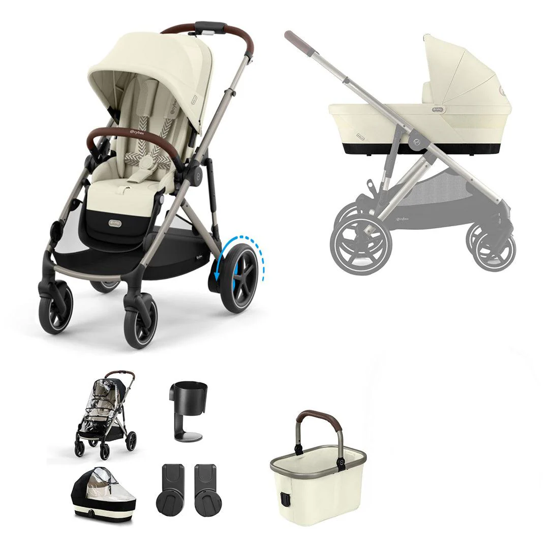 CYBEX e-Gazelle S Essential Pushchair Bundle - Image 12