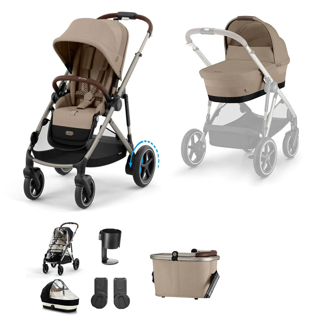 CYBEX e-Gazelle S Essential Pushchair Bundle - Image 7
