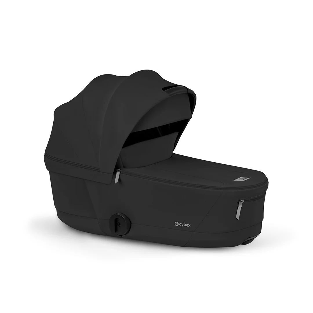 CYBEX e-Priam Comfort Pushchair & Foldable Carrycot - Sepia Black/Black - Image 2