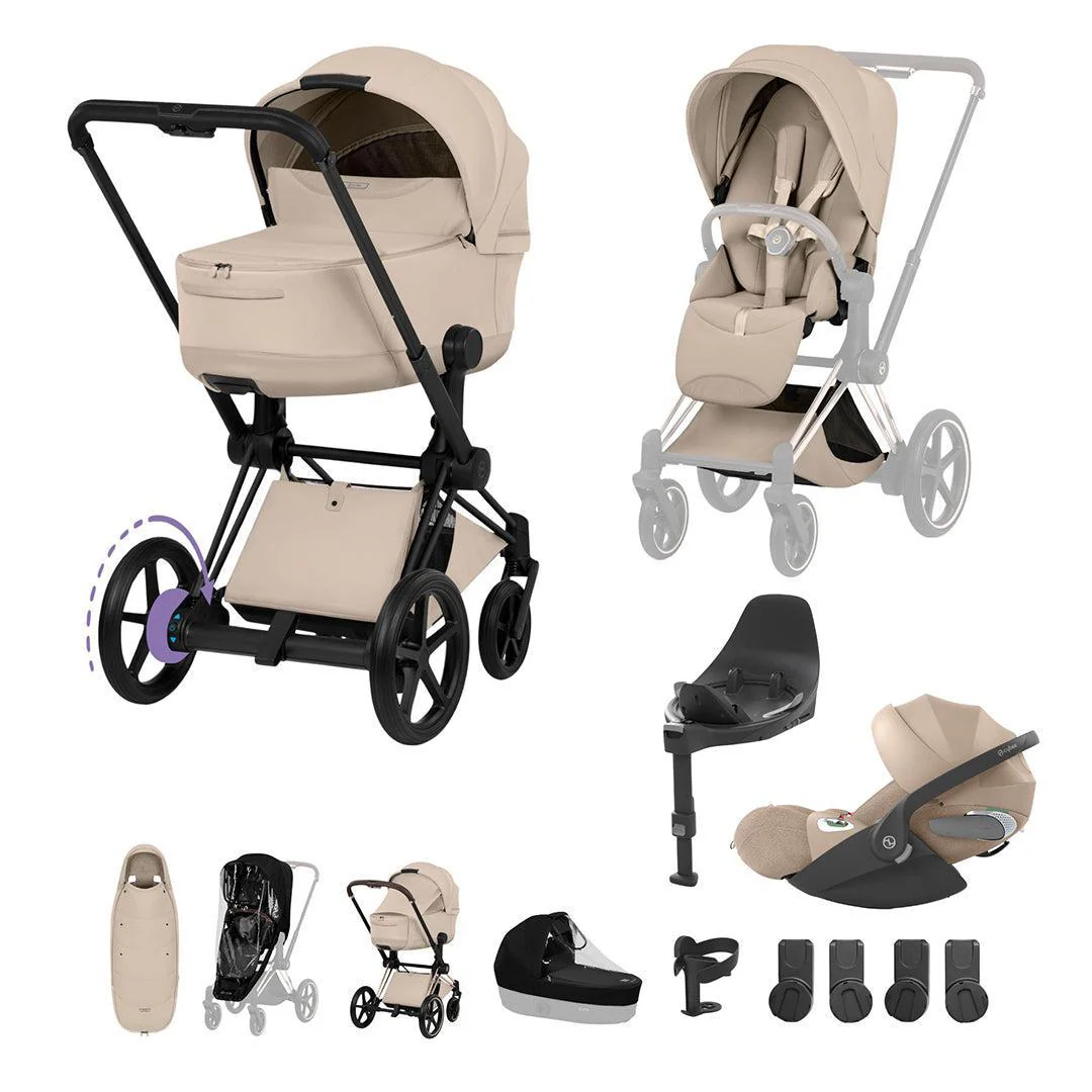 Cybex e-Priam Ultimate Accessory Bundle - Style Collection - Image 2