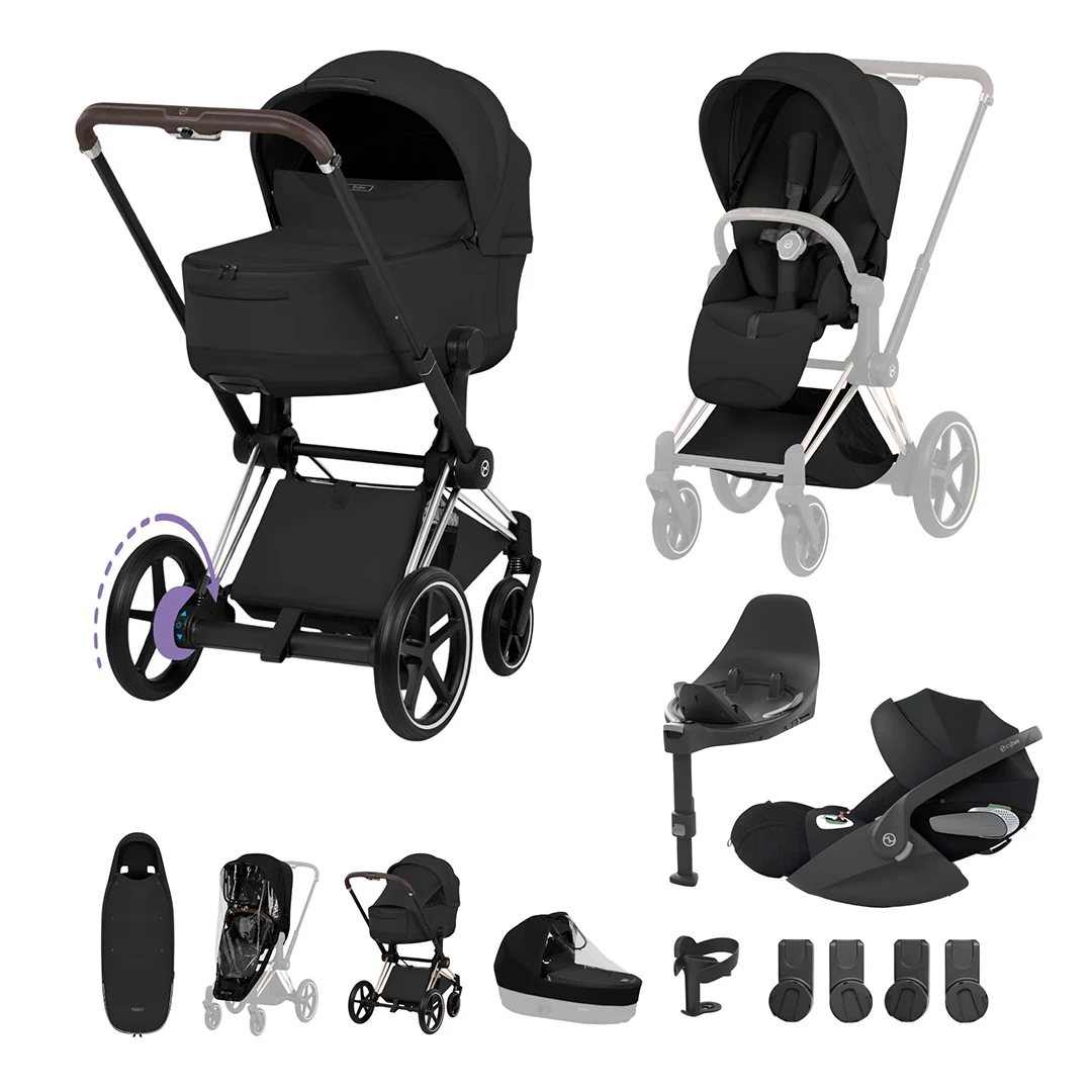 Cybex e-Priam Ultimate Accessory Bundle - Style Collection - Image 4