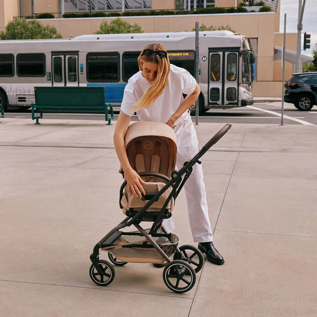 Cybex Eezy S Twist+ 2 Pushchair - 2026 - Almond Beige - Image 5