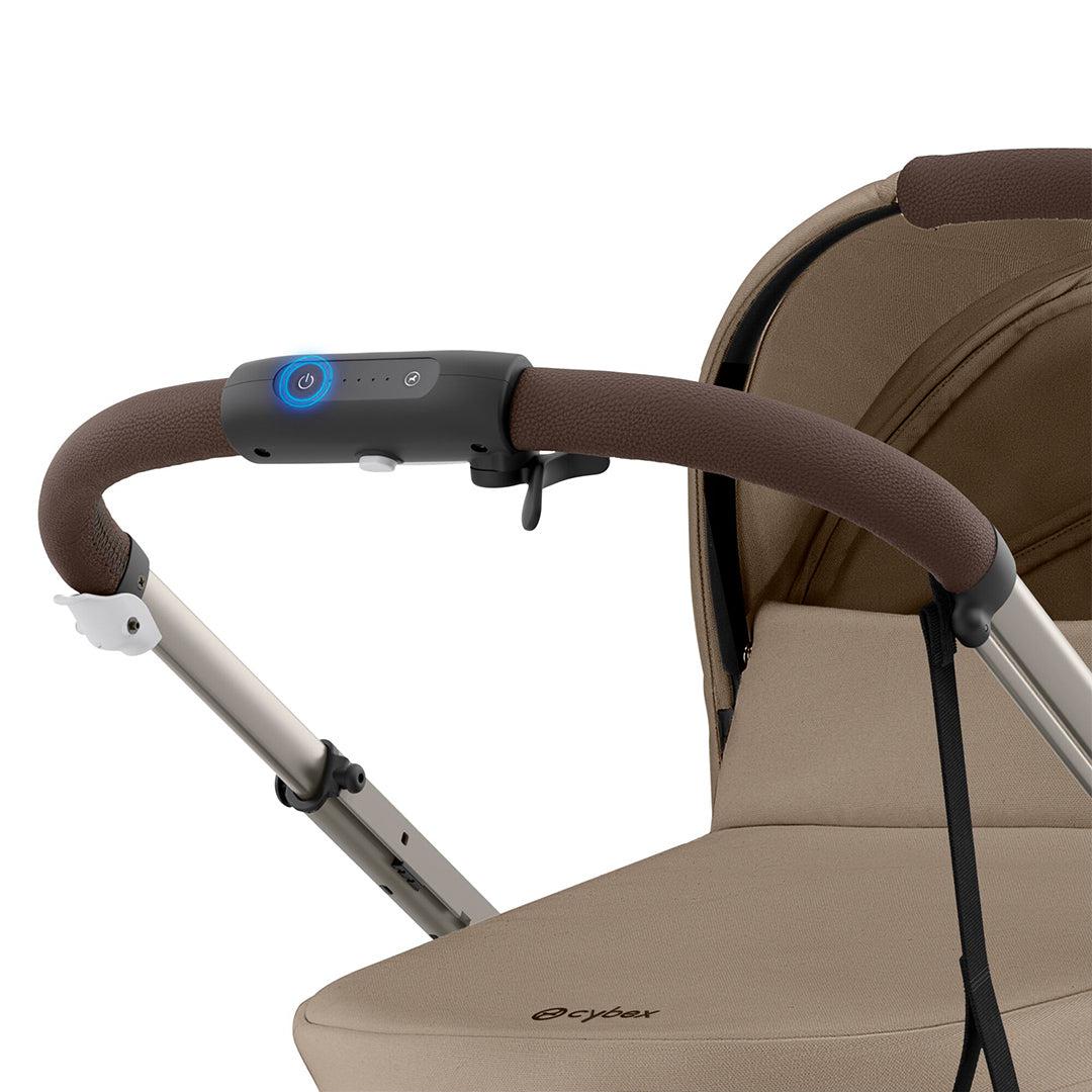 CYBEX e-Gazelle S Pushchair - Almond Beige - Image 7