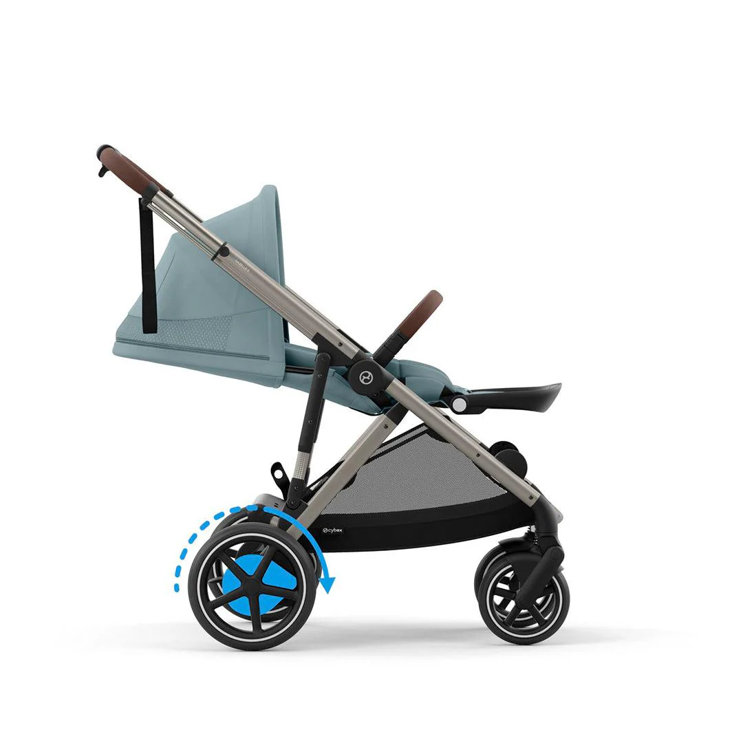 CYBEX e-Gazelle S Pushchair - Stormy Blue - Image 8
