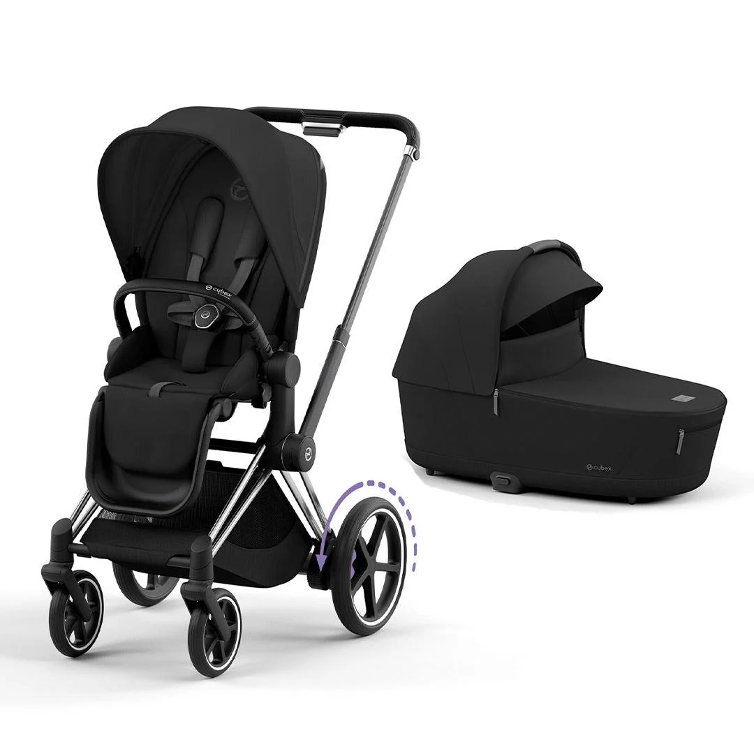CYBEX e-Priam Pushchair - Sepia Black - Image 10